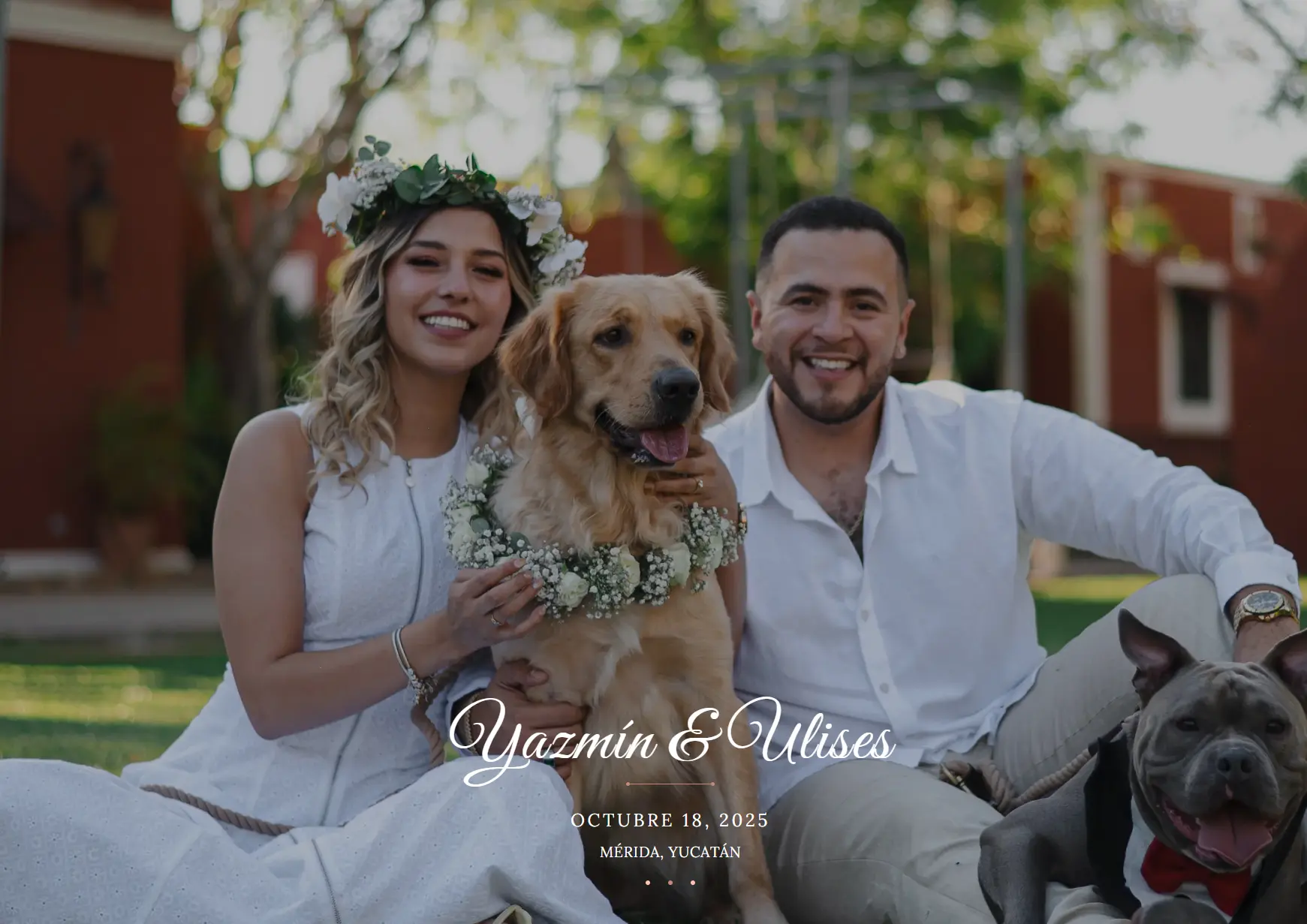 Invitación digital para boda